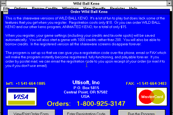 Cover image for Wild Ball Keno v1.1