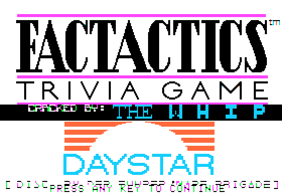 Cover image for Factactics Full Game Online