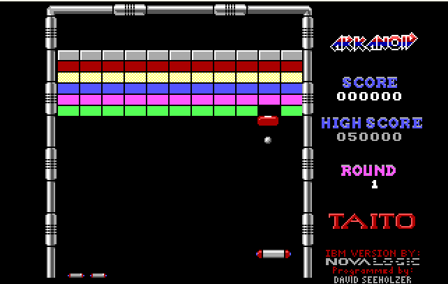 Cover image for Arkanoid