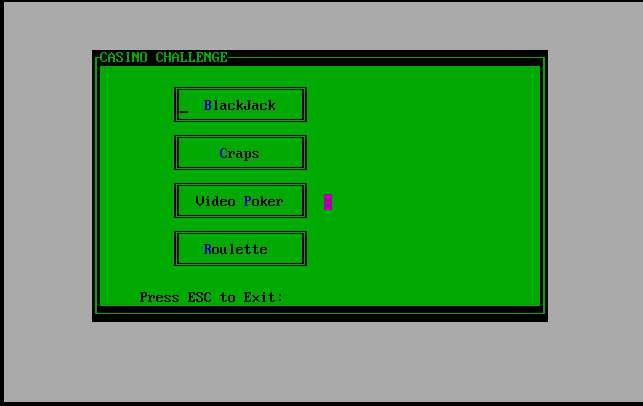 Cover image for Casino Challenge