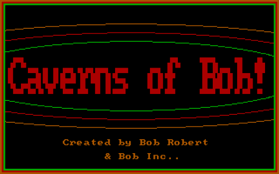 Cover image for Caverns of Bob!