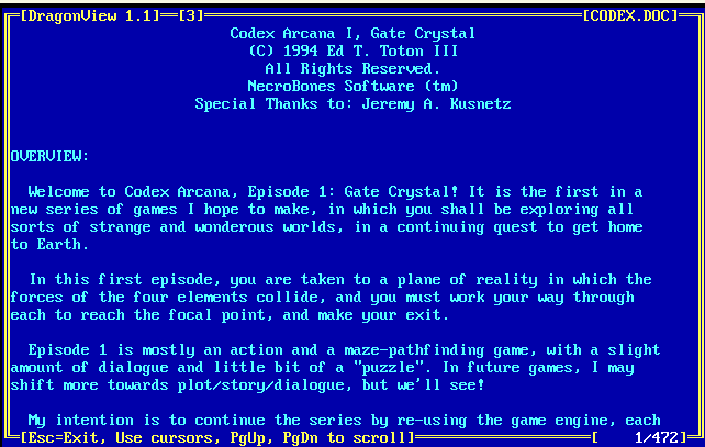 Cover image for Codex Arcana I, Gate Crystal