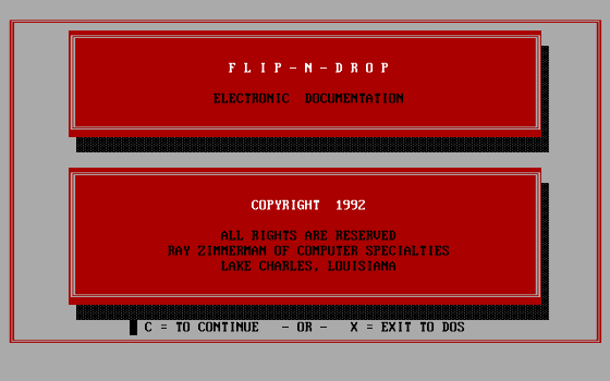 Cover image for FLIP-N-DROP