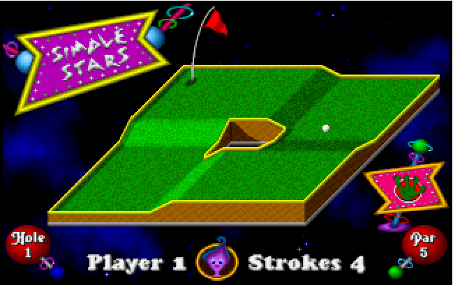 Cover image for Fuzzy's World of Miniature Space Golf