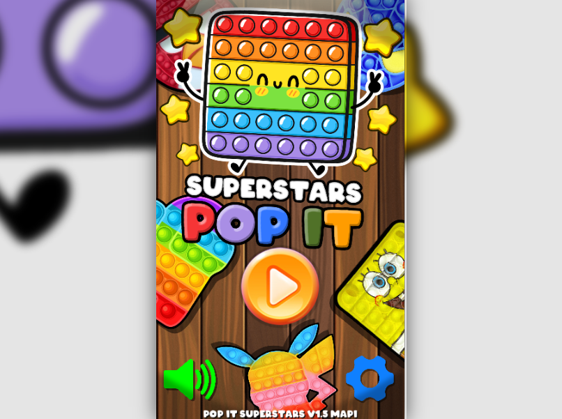 Cover image for POP IT SUPER STARS