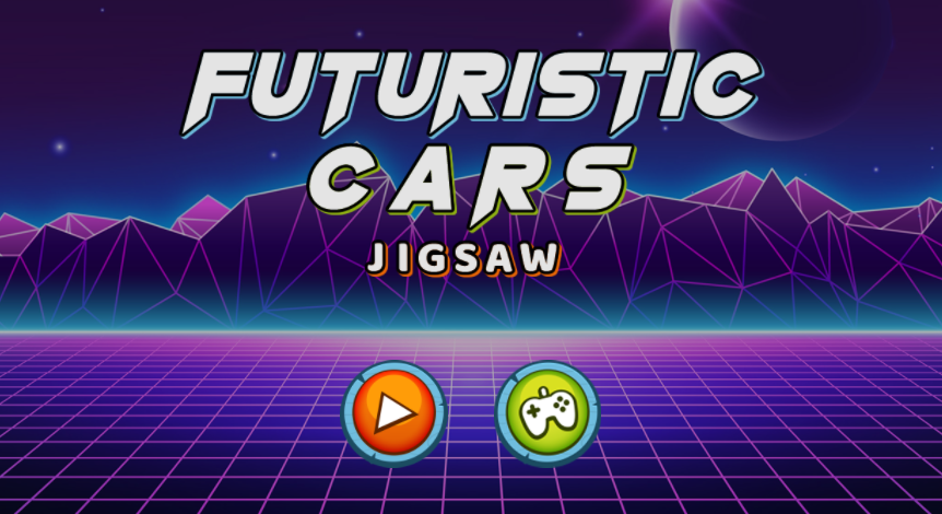 Cover image for Futuristic Cars Jigsaw