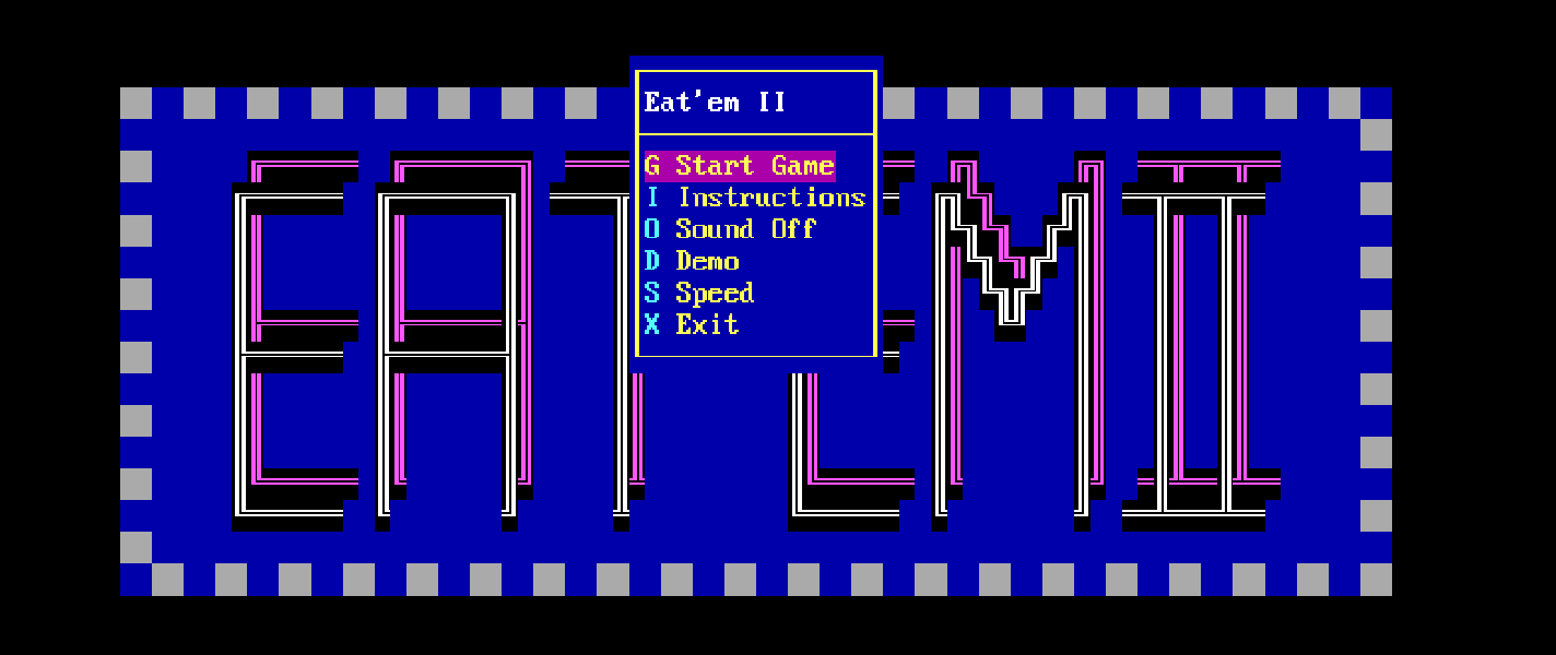 Cover image for Eat'em II 1988