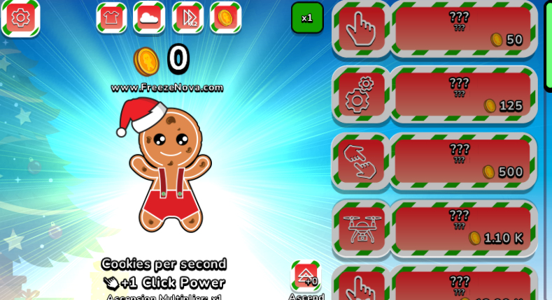 Cover image for XMAS COOKIE CLICKER