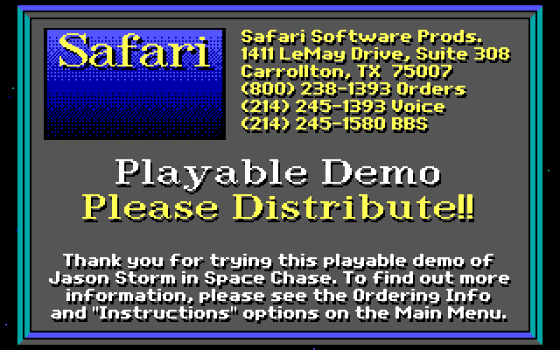 Cover image for Jason Storm in Space Chase