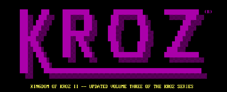 Cover image for Kingdom of Kroz II