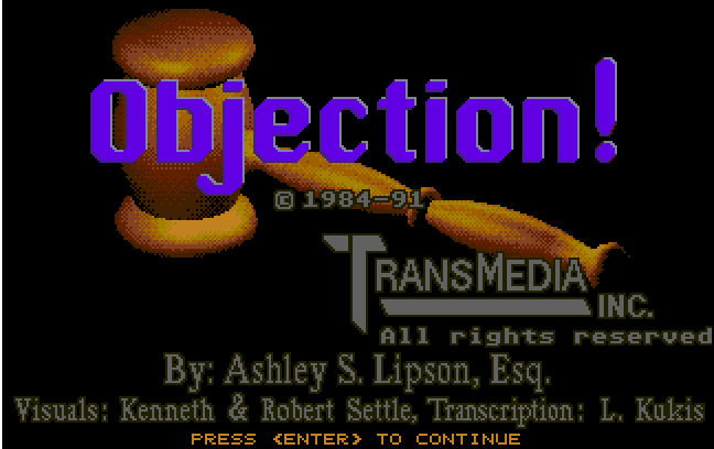 Cover image for Objection!
