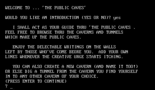 Cover image for Public Caves Narrascope