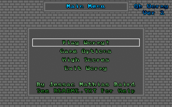 Cover image for Qb-Wormy