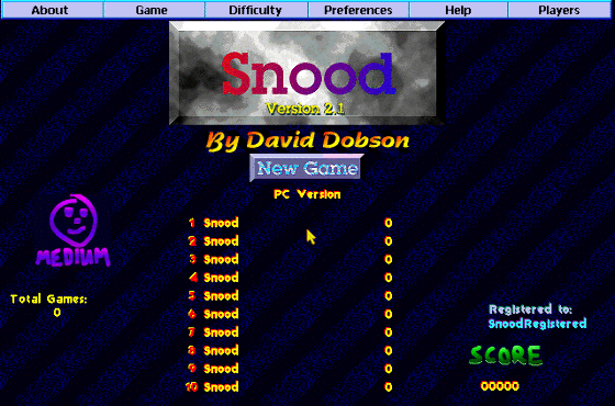 Cover image for Snood Full Game Online