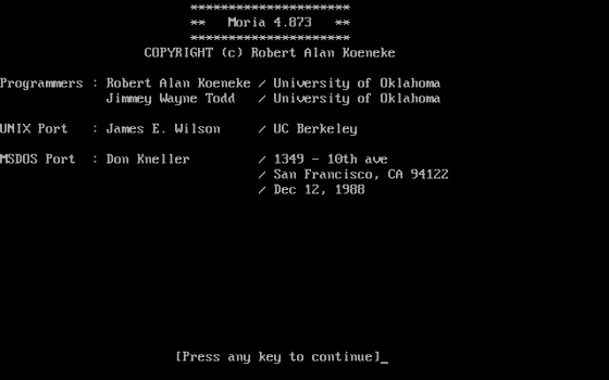 Cover image for The Dungeons of Moria