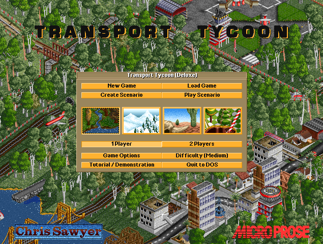 Cover image for Transport Tycoon Deluxe
