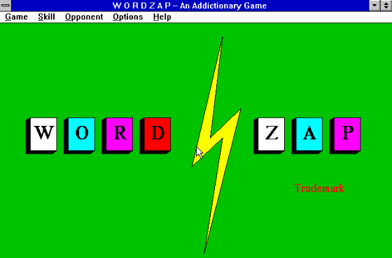 Cover image for WORDZAP Full Game