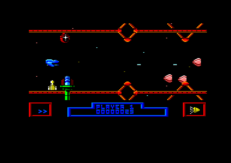 Cover image for Zynaps (1987)(Hewson Consultants)