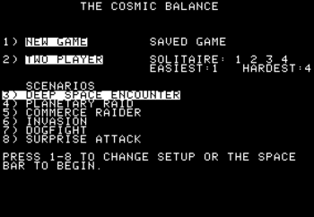 Cover image for The Cosmic Balance