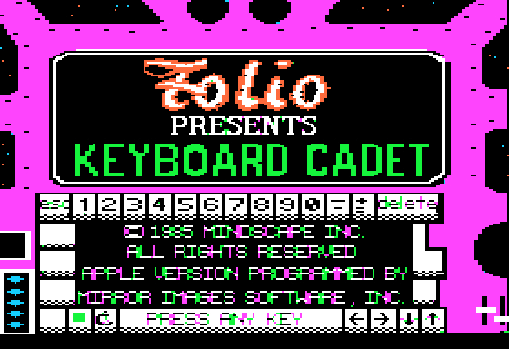 Cover image for Keyboard Cadet (1986)(Mindscape)