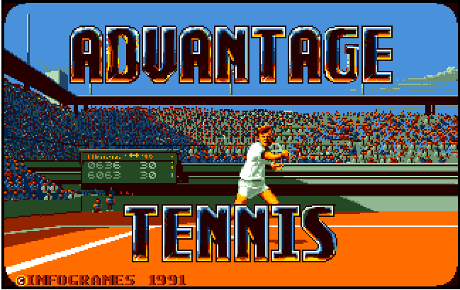 Cover image for Advantage Tennis