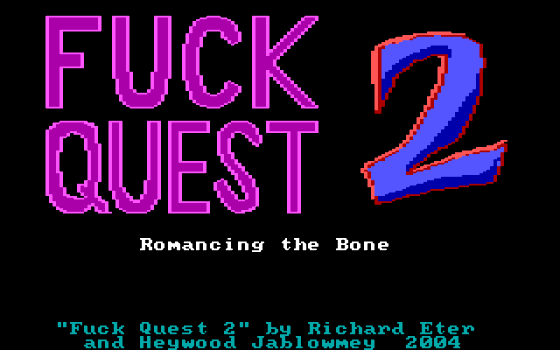 Cover image for Fuck Quest 2: Romancing the Bone