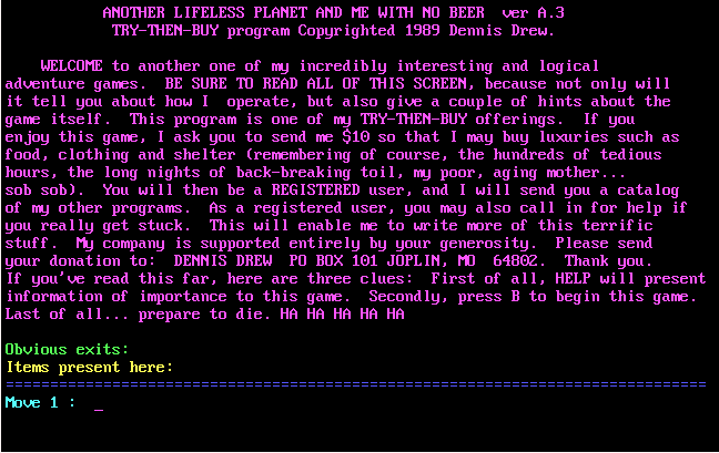 Cover image for Another Lifeless Planet and Me With No Beer