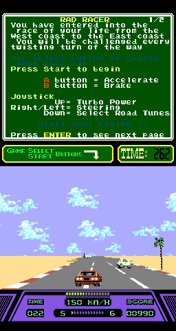 Cover image for Rad Racer (PlayChoice-10)