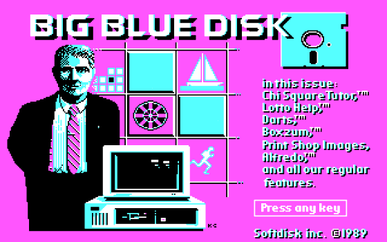 Cover image for BIG BLUE DISK #32