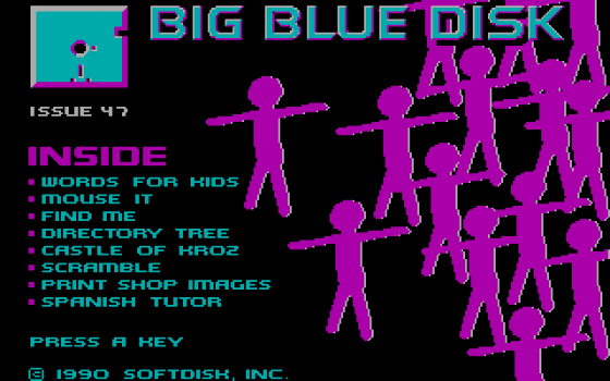 Cover image for BIG BLUE DISK #47
