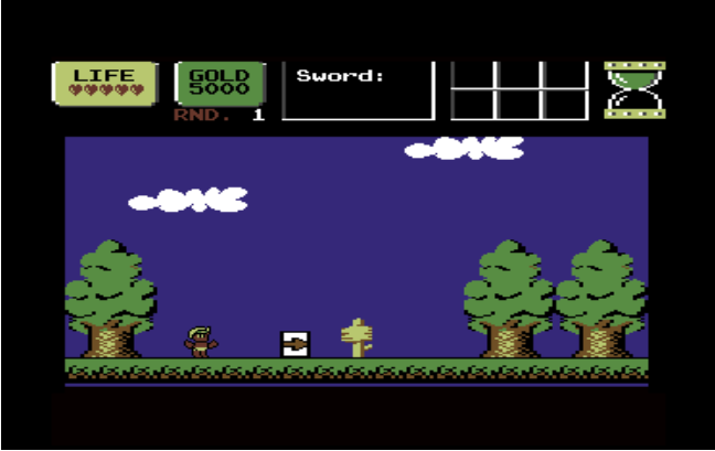 Cover image for Wonder Boy in Monster Land