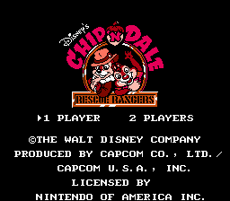 Cover image for Chip N' Dale: Rescue Rangers (Prototype)