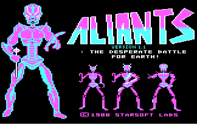 Cover image for Aliants: The Desperate Battle For Earth!