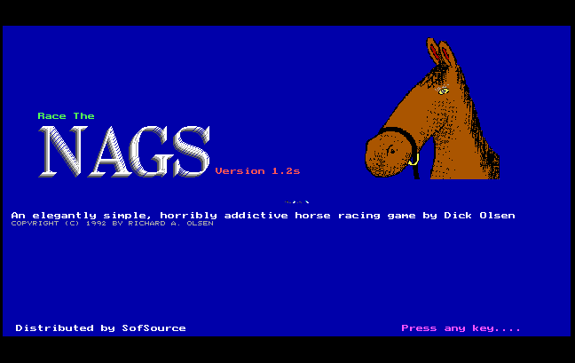 Cover image for Race the Nags