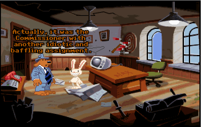 Cover image for Sam & Max: Hit the Road (Floppy)