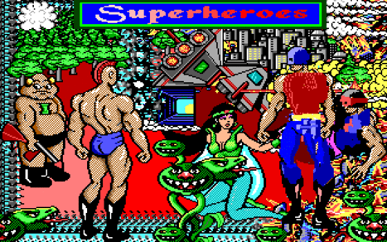 Cover image for Superheroes 1