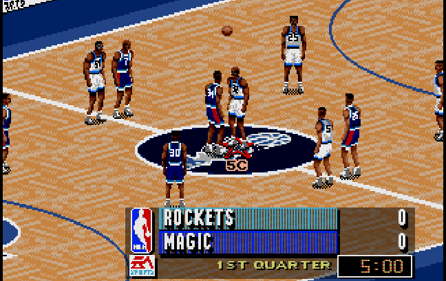 Cover image for NBA Live 96