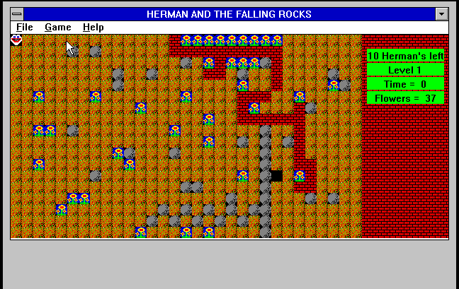 Cover image for Herman and the Falling Rocks