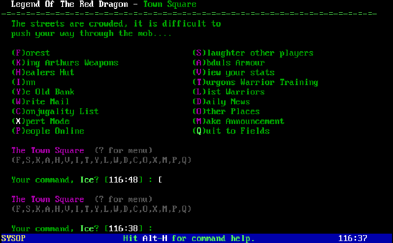 Cover image for Legend of the Red Dragon
