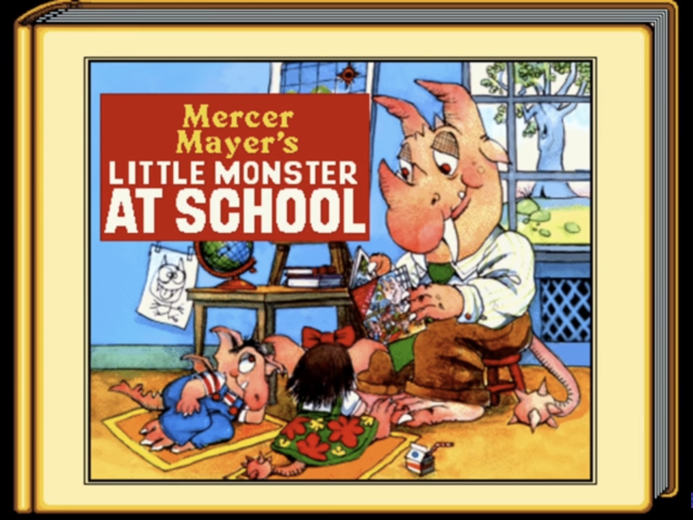 Cover image for Little Monster at School
