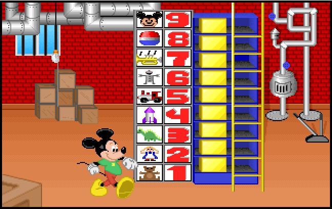 Cover image for Mickey's 123: The Big Surprise Party