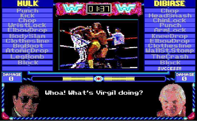 Cover image for MicroLeague Wrestling