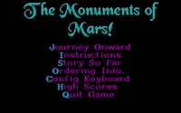 Cover image for Monuments of Mars