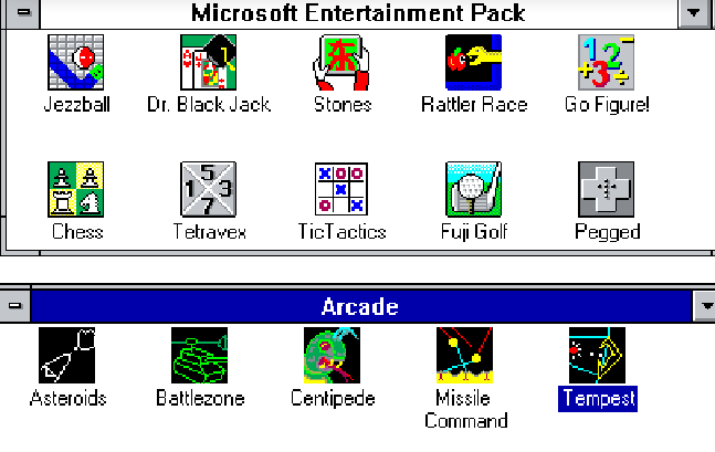 Cover image for MS Entertainment Pack/Arcade for Windows