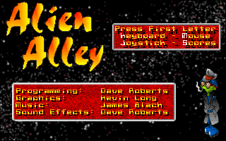 Cover image for Alien Alley