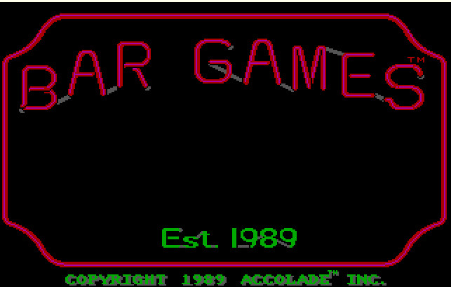 Cover image for Bar Games