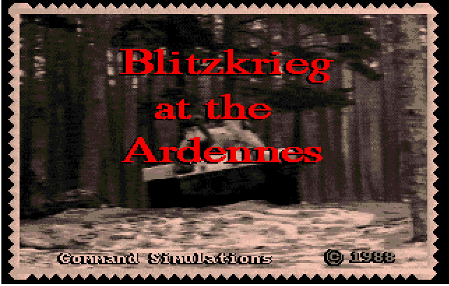Cover image for Blitzkrieg - Battle At The Ardennes
