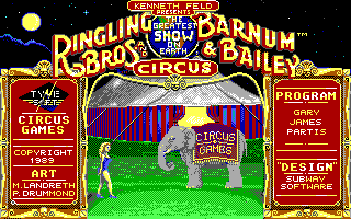 Cover image for Circus Games