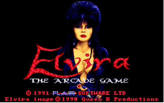 Cover image for Elvira - The Arcade Game