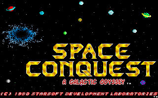 Cover image for Space Conquest - A Galactic Odyssey